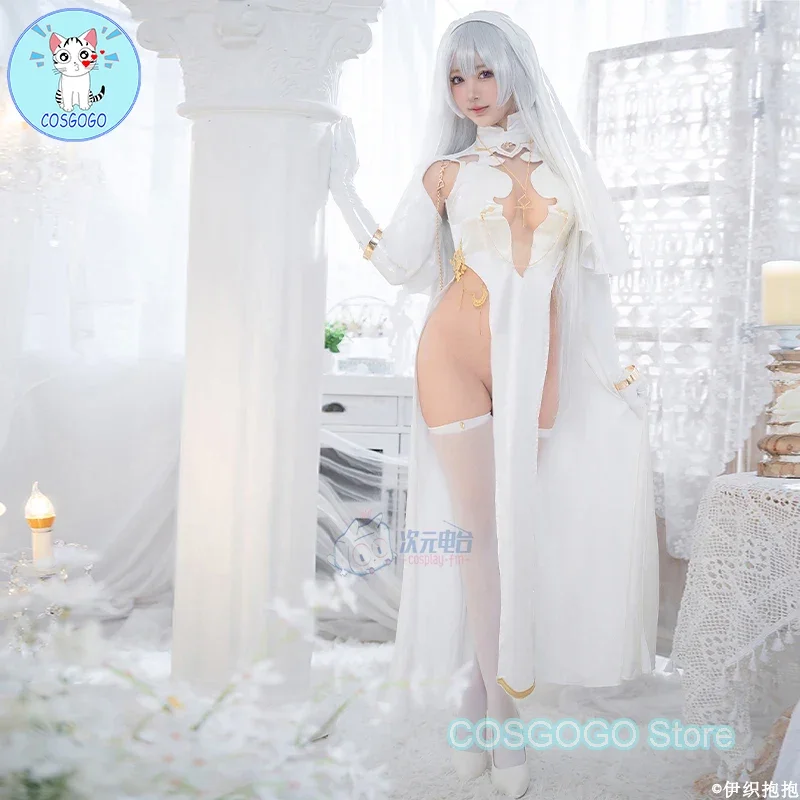 

COSGOGO Saint Angels And Sisters Cosplay Costume Anime Cosplay Sexy Jumpsuit Lingerie Cute Party Suit Halloween Uniforms