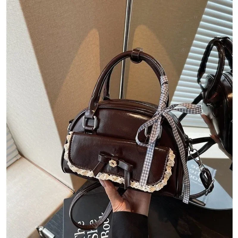 

Paris Trendy Diaper Bag Women Niche Designer Handbag Leather Crossbody Shoulder Purse Large Capacity Tote Satchel Classic