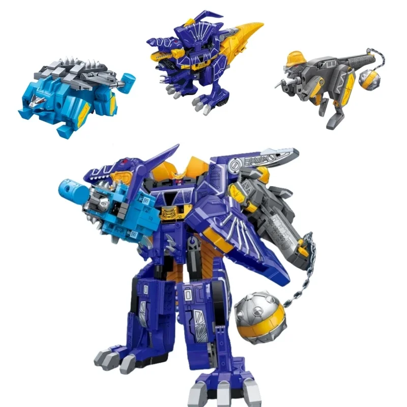 

Строительные блоки Keeppley Zyuden Sentai Kyoryuger, модель тираннозавра, сильный дракон, Бог, игрушка-динозавр, украшения, подарок