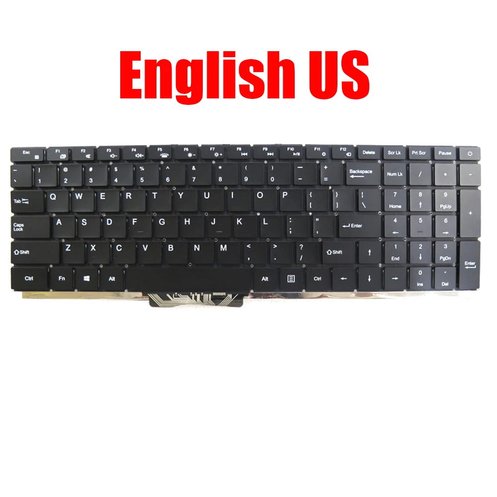 

English US Keyboard For HIPER For WORKBOOK U26 U26-15FII3100R16S5WPG U26-15FII3100R8S2WPG U26-15FII5103R16S5WPG U26-15FII5103R8S