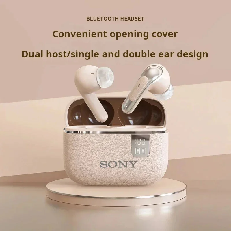 سوني اللاسلكية سماعة أذن تستخدم عند ممارسة الرياضة سماعة رأس بخاصية البلوتوث داخل الأذن HiFi ستيريو لعبة سماعات بلوتوث مع ميكروفون