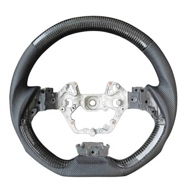 

Fit for Toyota C-HR 2017-UP Carbon Fiber Perforated Leather Interior Accessories for Cars Custom Sport Steering Wheels
