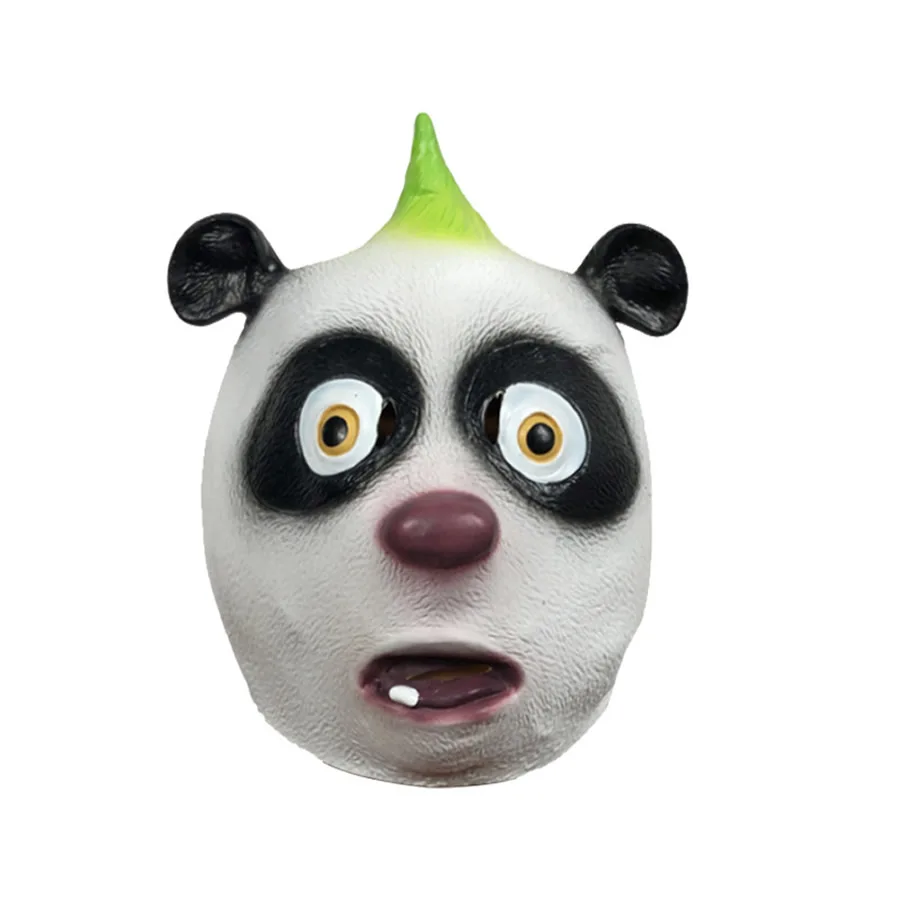 Cute Panda Mask Latex Masks Cosplay Props Halloween