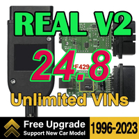 2024 Real V2 Usb HEX Interface For VAG 24.8 Diagnostic VAG Coding Function Update Online Unlimited VINS Support For Hex