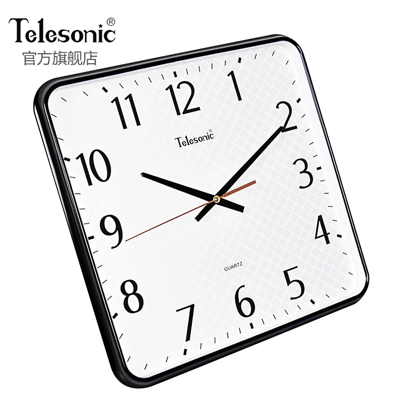 Modern Wall Clock Large Living Room Square Watch Home Clocks Wall Home Decor Silent Sweep Movement Relogio De Parede Gift FZ293