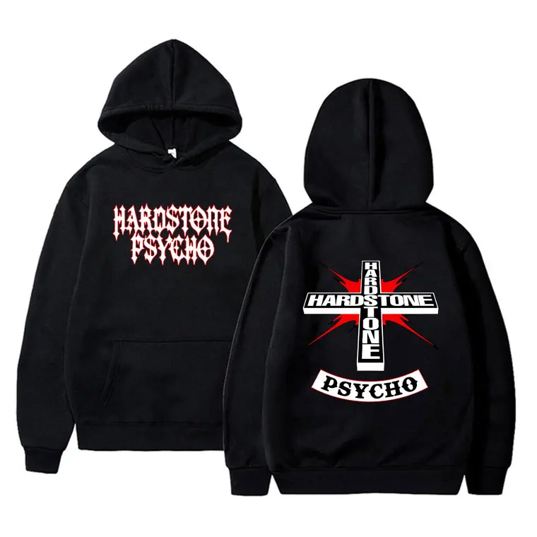 

Rapper Don Toliver Hardstone Psycho Graphic Hoodie Men's Oversized Pullover Men Women Vintage Hip Hop Gothic Rock Style Hoodies