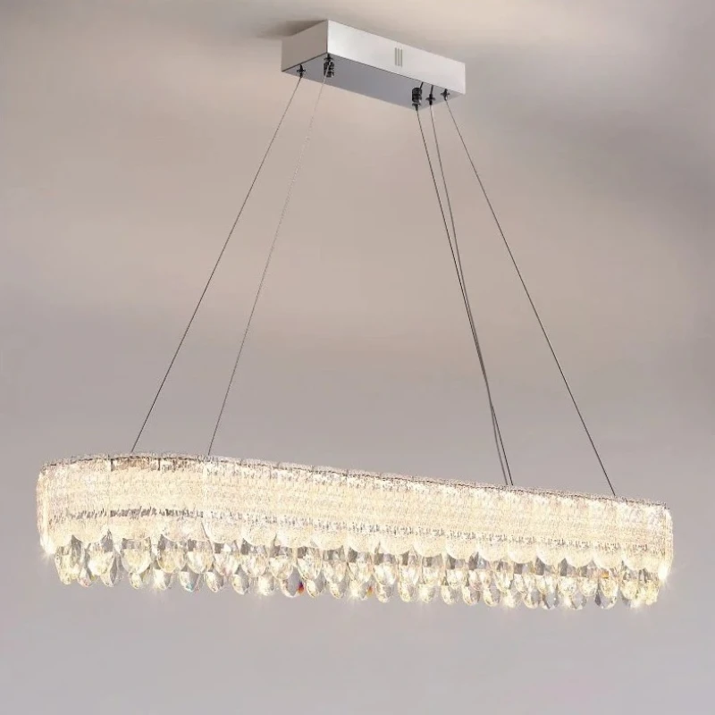 

French crystal chandelier modern luxury dining room living room chandelier