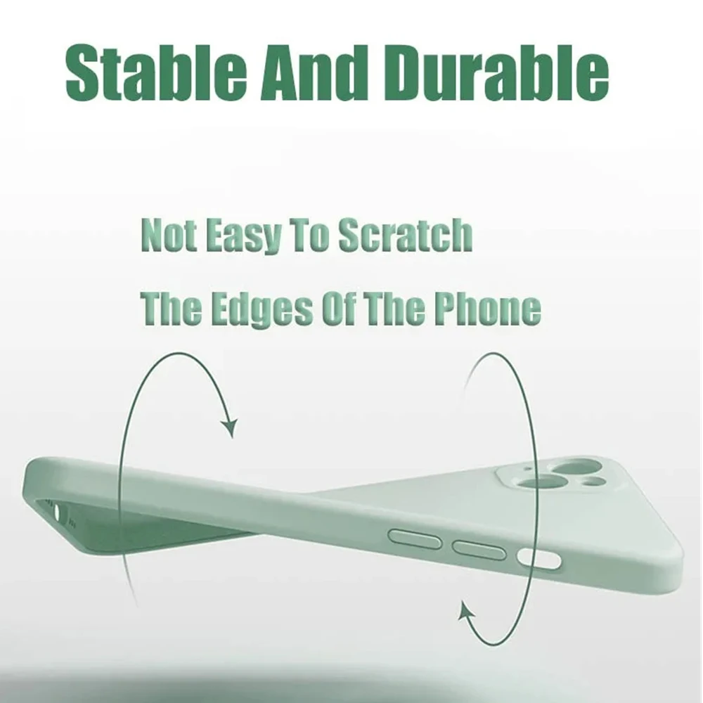 Voor iphone 11 12 13 14 15 16 Pro Max Schokbestendig Siliconen TPU Telefoon Case Mini X Xs XR 6 6S 7 8 14 15 16 Plus Lens Cover Case