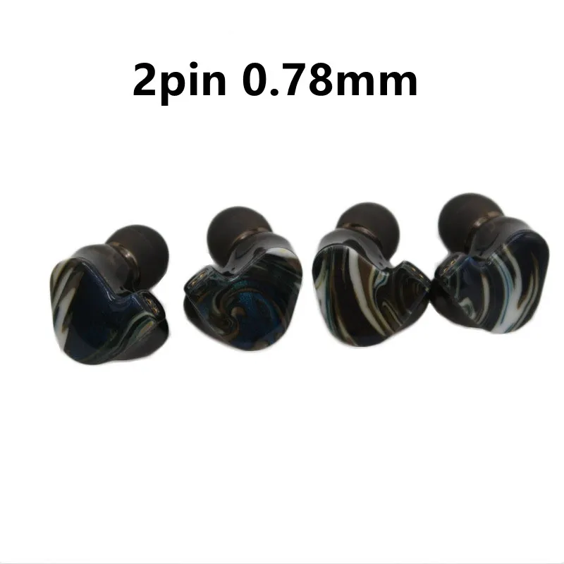 

diy Pluggable earphone head 2pin 0.78mm without cable 1pair