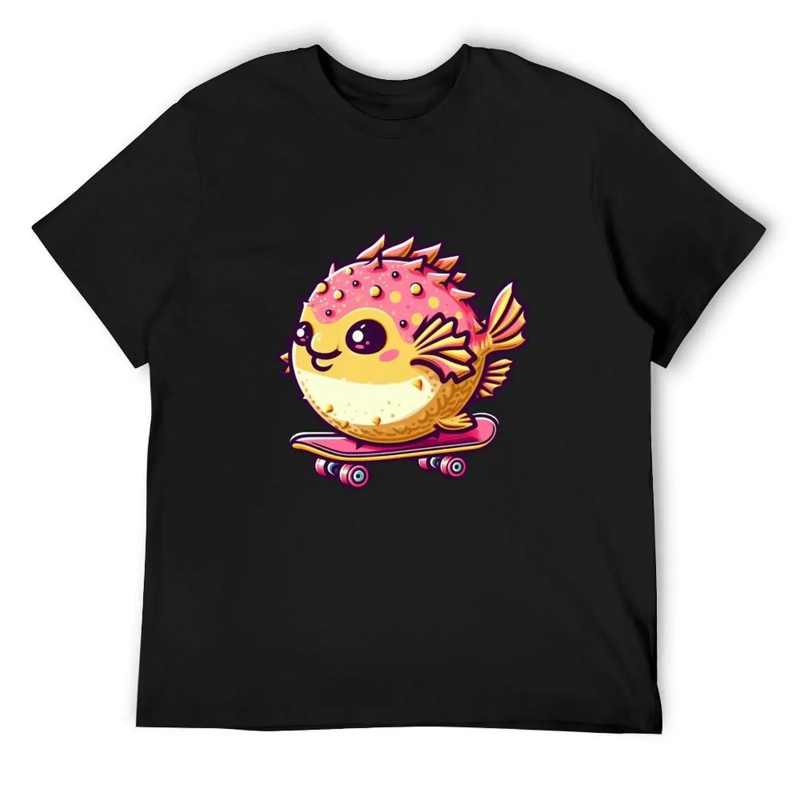 

Puffer Fish T-Shirt summer top cute tops luxury clothes men