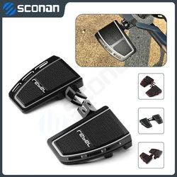 For Honda Rebel CMX1100 CMX 1100 Motorcycle CNC Aluminum Wide Footpeg Front Rider Foot Pegs Rest Footboards Enlarger Pedals