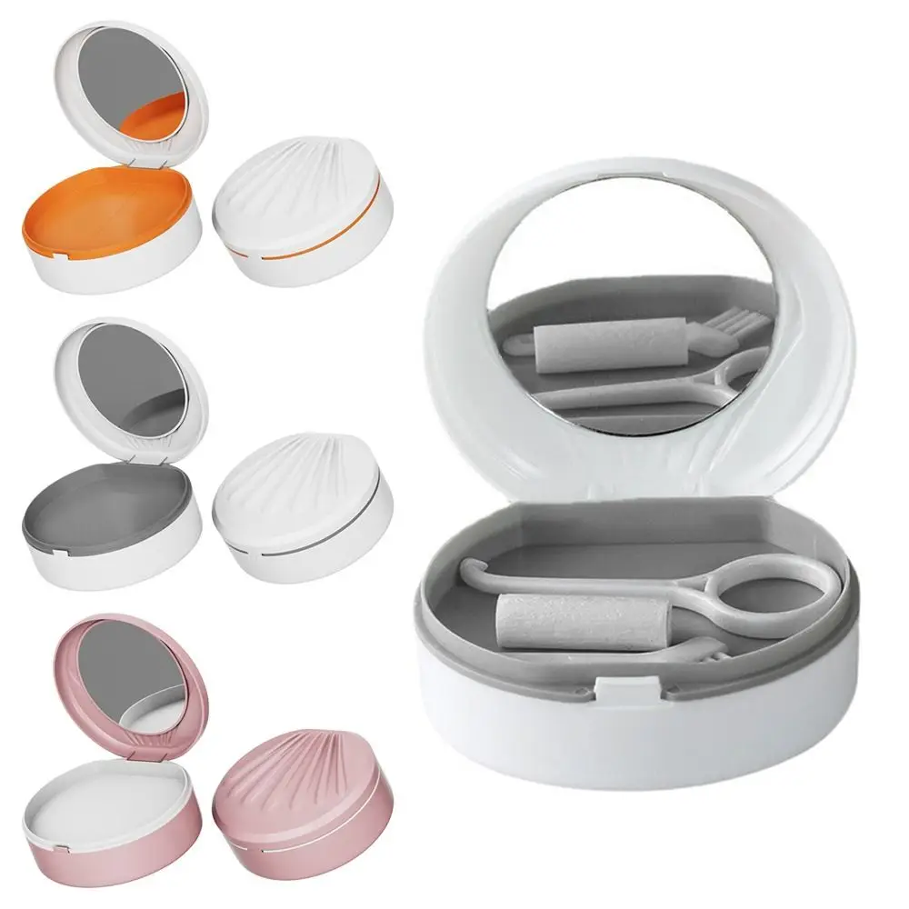 

1Pc Braces Orthodontic Case Dental Retainer Box Case Aligner Mouth Guard Container For Teeth Travel False Denture Boxes