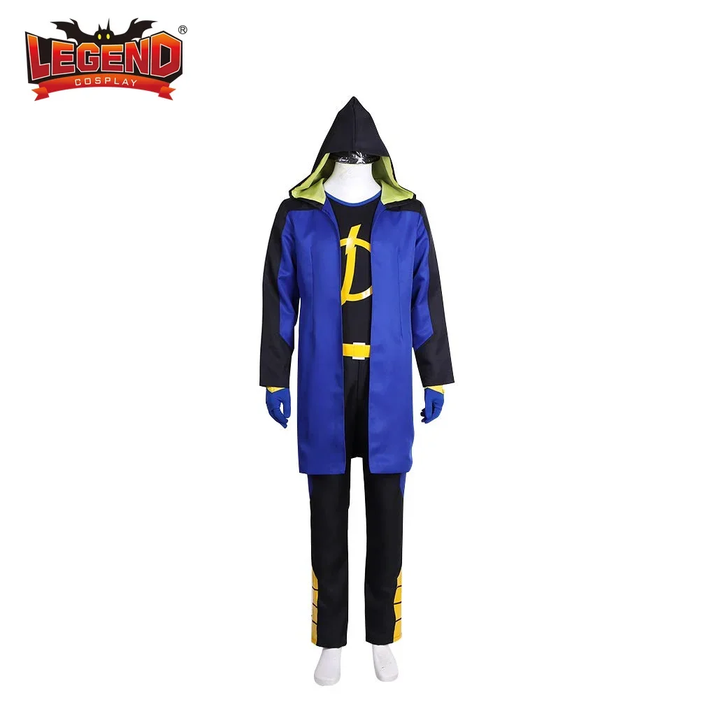 Static Shock Cosplay Costume Virgil Hawkins Cosplay Jacket Pants Full Suit Outfit Custom Made