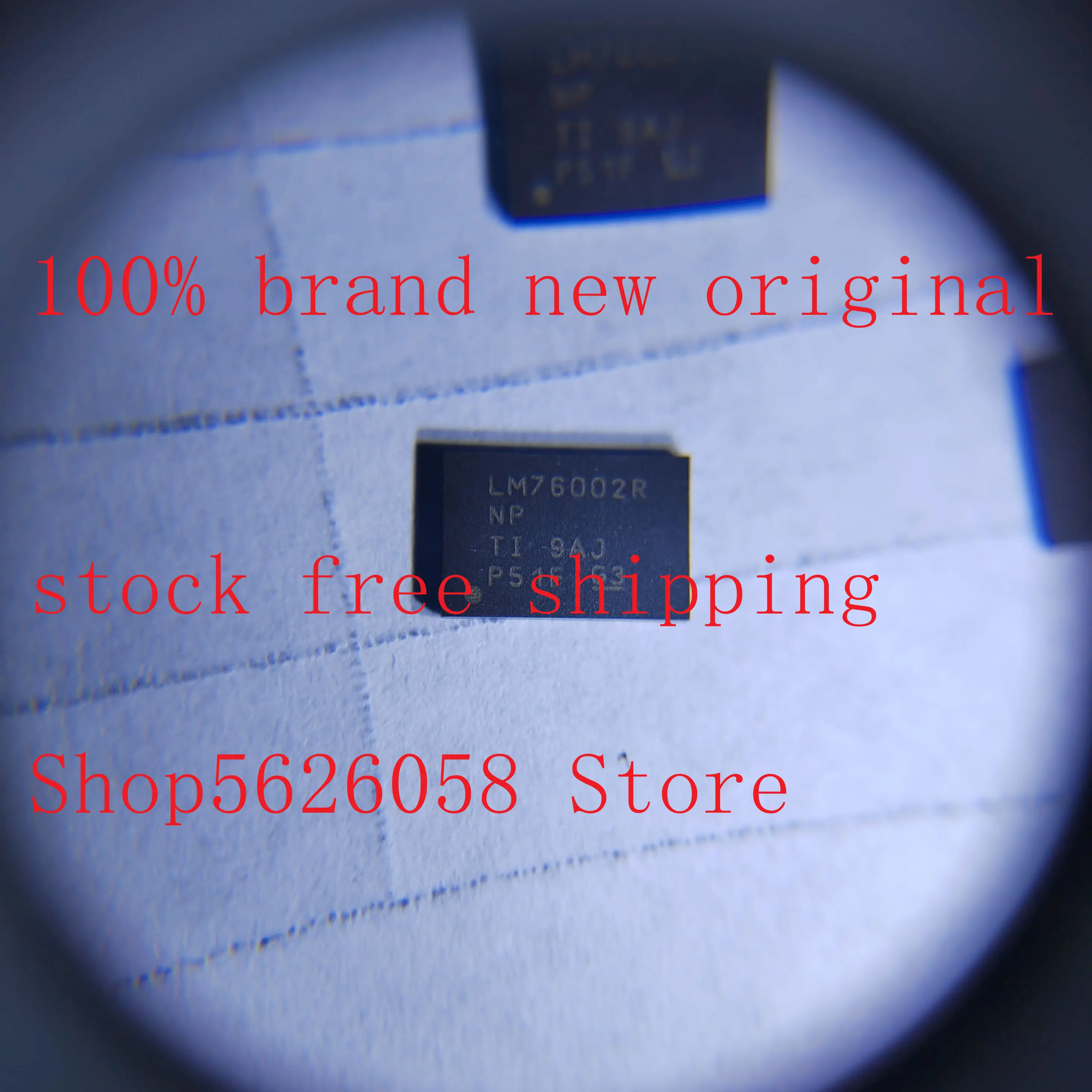 

LM76002QRNPRQ1 LM76002QRNPR LM76002 QFN 100% new original freeshipping 1PCS/LOT STOCK