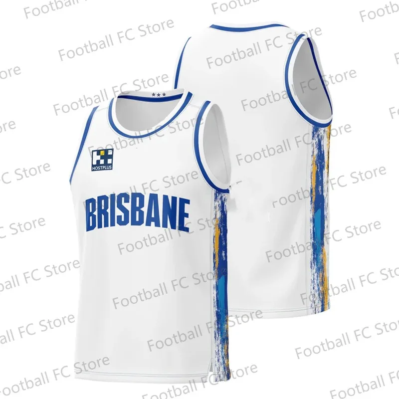 2024 New Summer Arriavl Australia Brisbane Bullets 23/24 Vest Jersey T-shirt For Adult/Kids Tank Tops