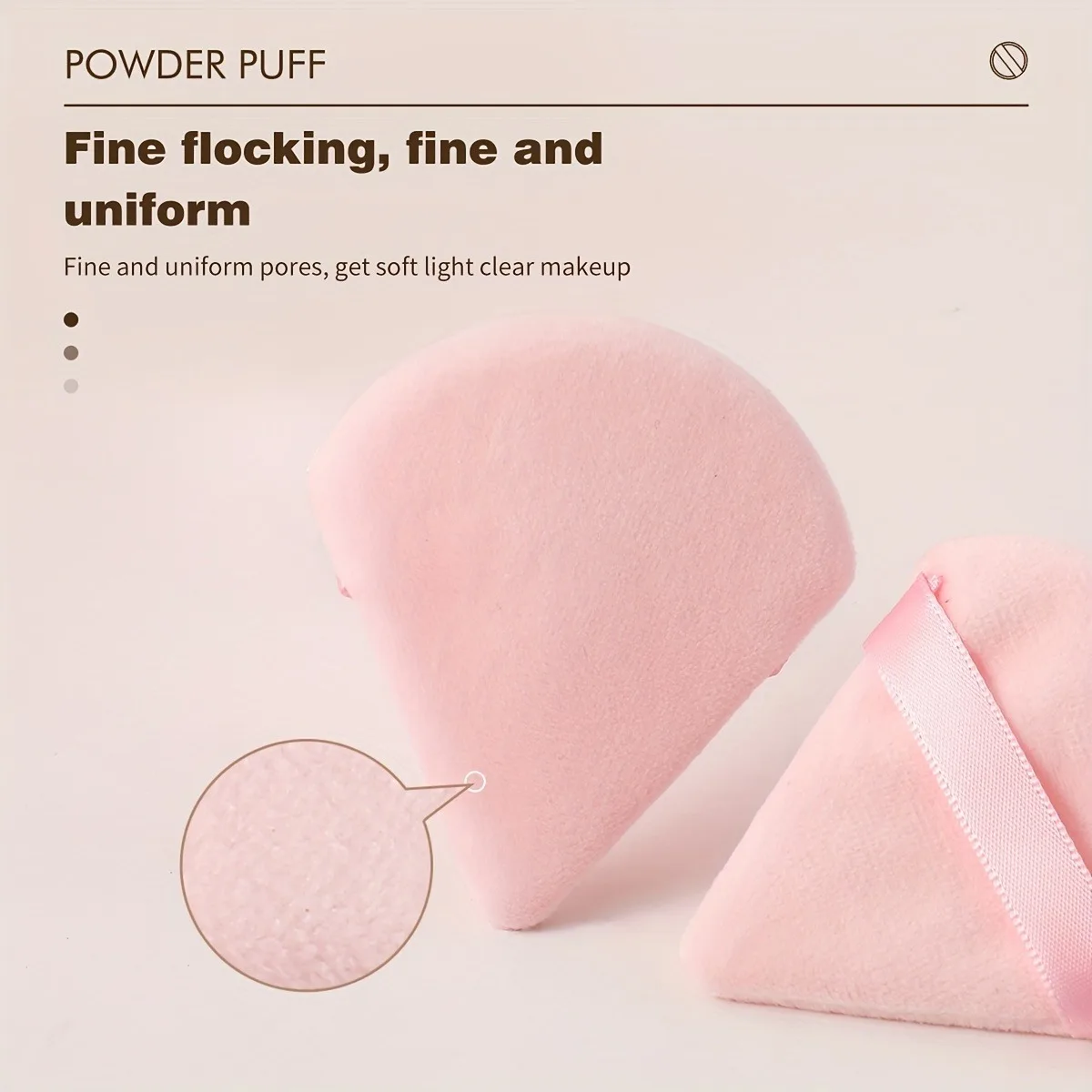 10 makeup puffs and sponges, triangular makeup puffs, reusable, suitable for foundation, face, loose powder and other makeup too