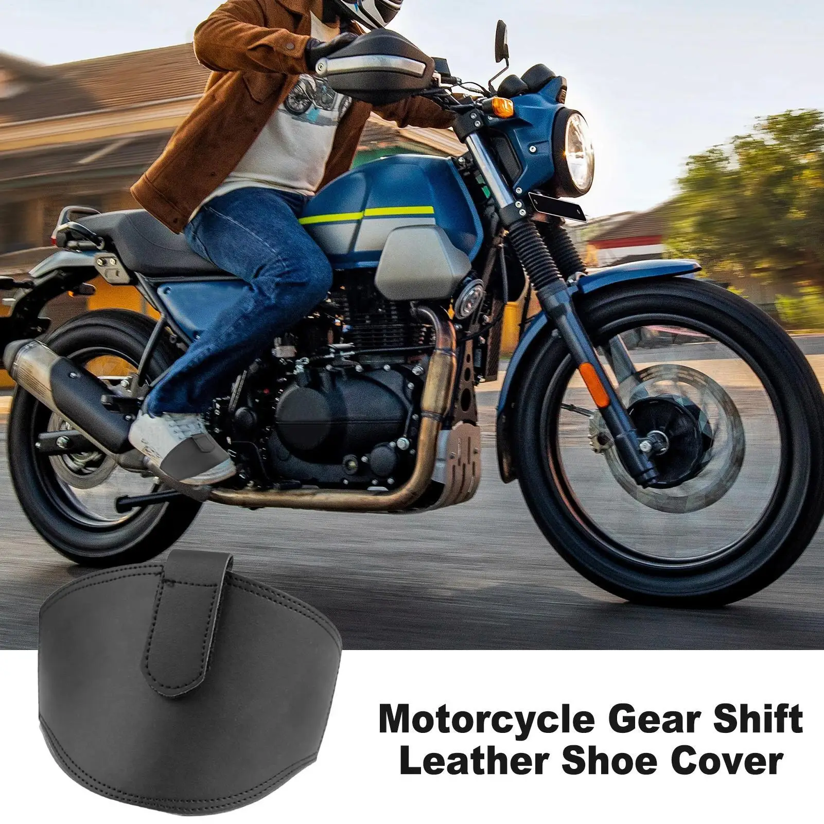 

Motorcycle Shoe Protector Anti-Slip Sneakers Guard Shoe Boot Protector Cover For Long Distance Highway Road Trip Commuting