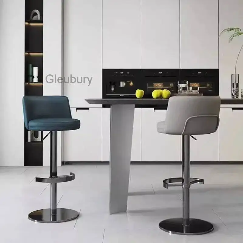 

Длинные современные барные стулья для кухни, офиса, гостиной, ресторана, минималистичные, стильные, модные, роскошные, трендовые, в стиле трона.