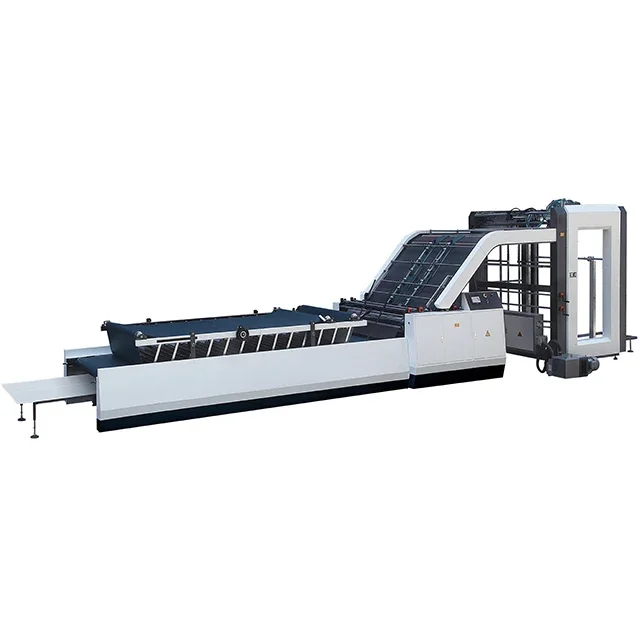 for [JT-YB1450E] CE standard factory price automatic cardboard corrugated box board paper flute laminating machine