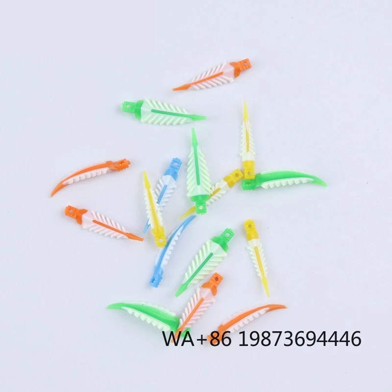 

Color Mixed Dental Gap Wedge, Reusable Sterilizable Wedge for Clinical Tooth Gap Filling