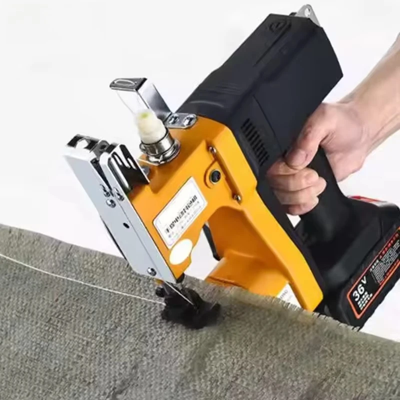 Handheld bag sealing machine, portable  bag sewing machine, for packing and sealing woven bags and sacks