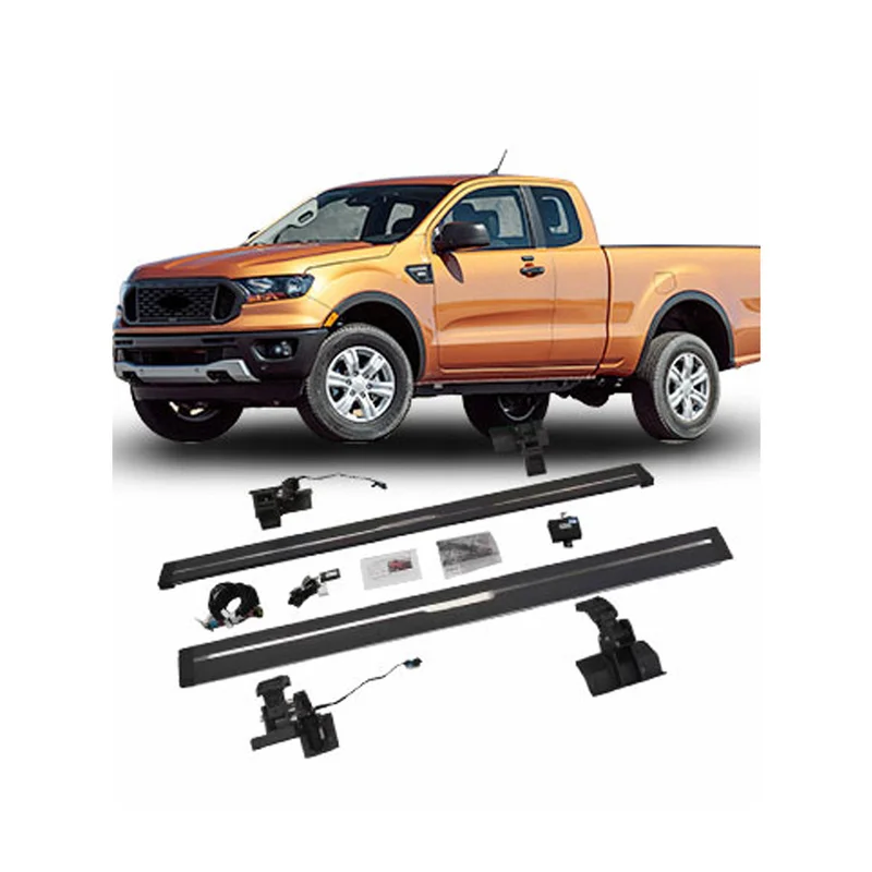 High Quality Aluminum Alloy Electric Running Boards ABS Side Steps Fit Ranger 2012+