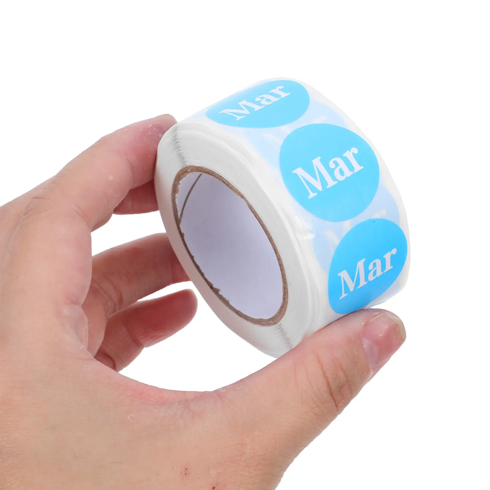 

Monthly Sticker Set Adhesive Labels Calendar Planner Scrapbook Decorative Stickers Functional Organization Stationery Month