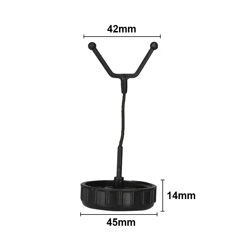 Kraftstoffdeckel-Set für Kettensägen, 2 Stück, Ersatz für Heizöltank, Zubehör für Kraftstofftank-Ölabdeckkappe, Ersatzteile