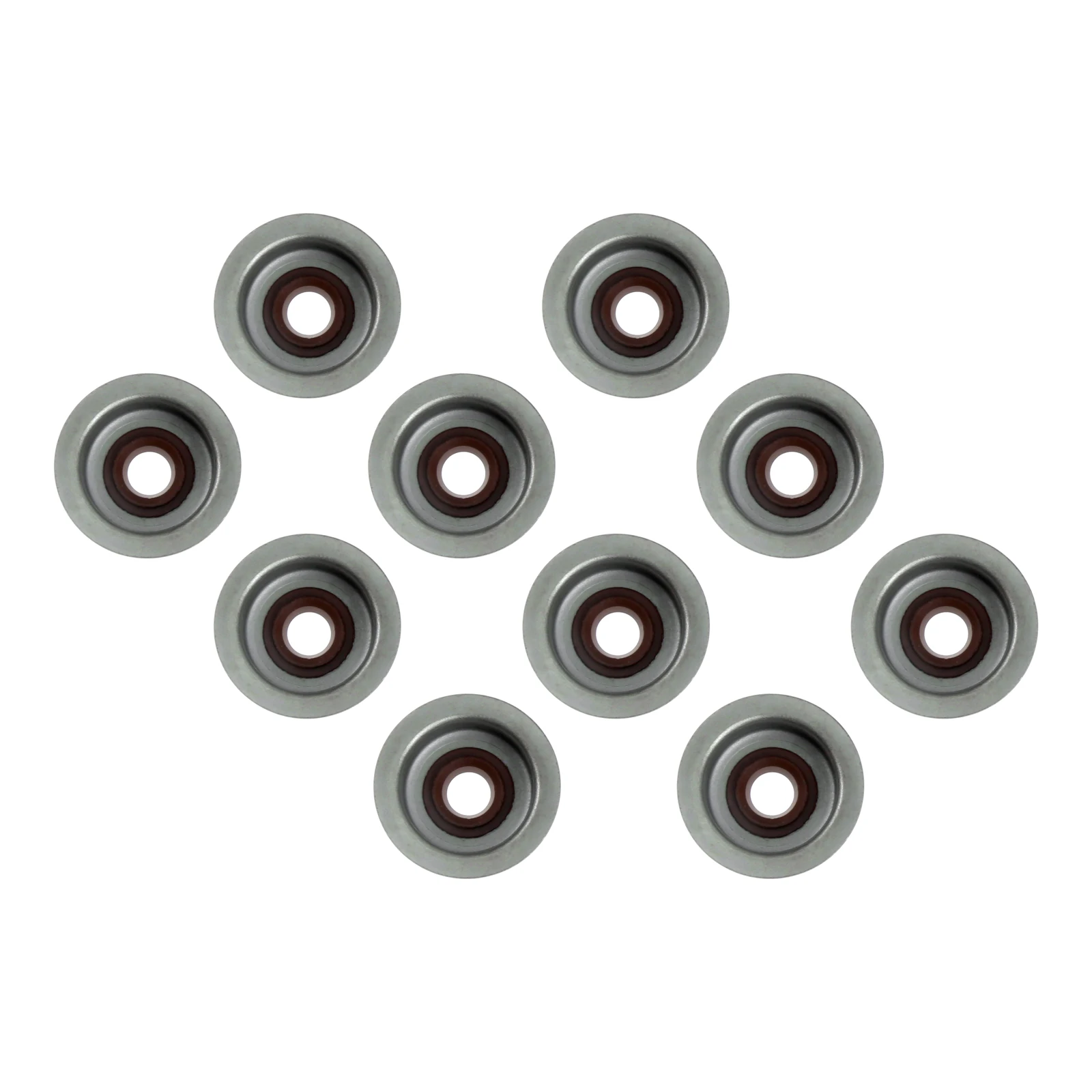 10 Pcs/lot Valve Stem Seals for Honda GX120 GX160 GX200 GX 200 160 120 Small Engine Motor Part Replace OEM for 12209-ZH8-003