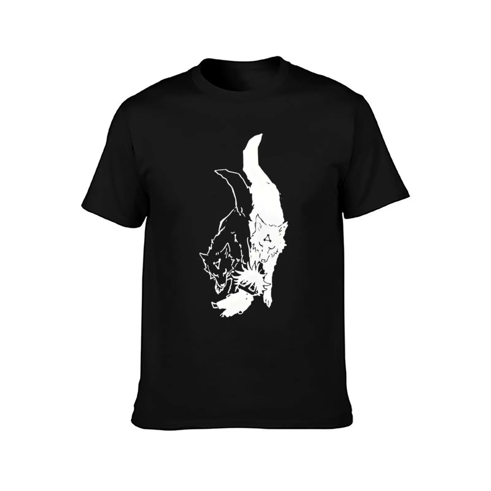 Megumi & Divine Dogs Classic T-Shirt Summer Casual Cotton Tee Oversized Streetwear Tops Vintage Graphic Print