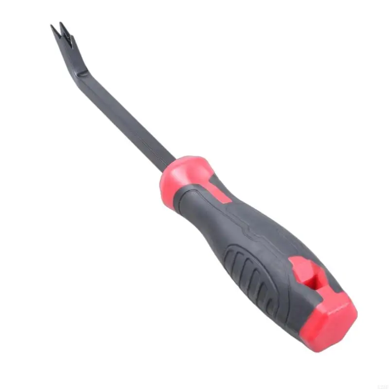 E28F Multifunctional Staple Lifters Pullers Screwdriver Tool V shaped Lifters Design for Woodworking Car Tire Maintenance