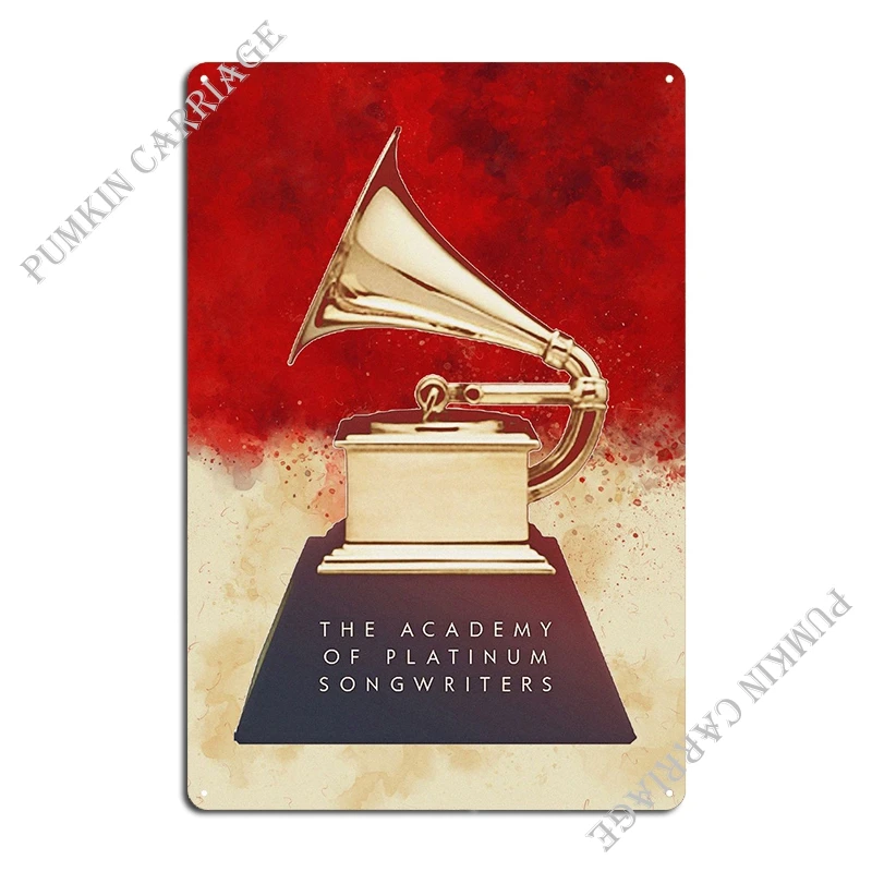 Grammy Metal Plaque Decoration Cave Design Garage Tin Sign Poster