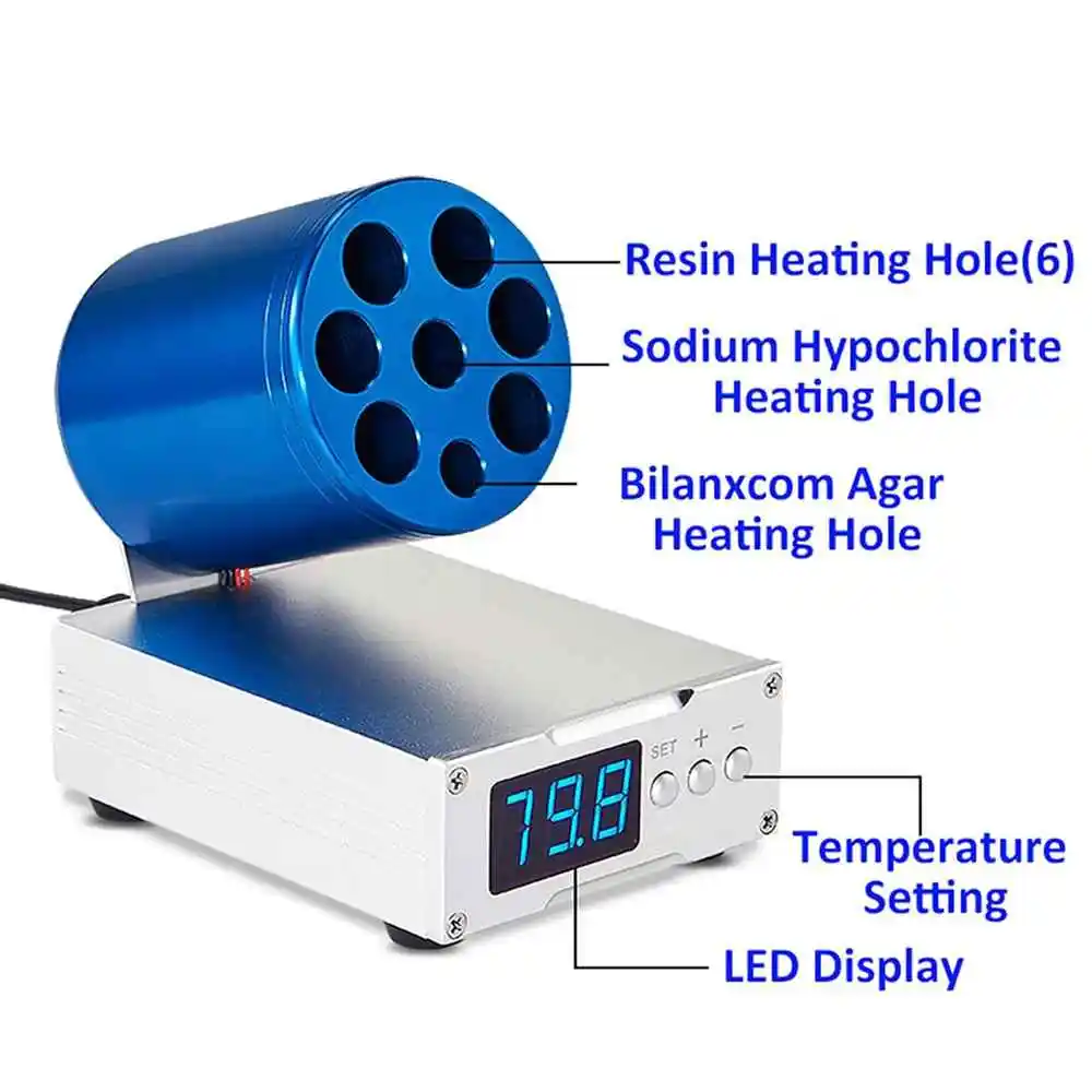 Dental Composite Resin Heater With Display Screen Composite Material Soften Warmer Dentist Equipment With European standard plug