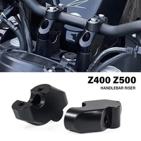 Handlebar Riser Clamp For Kawasaki Z400 Z 400 Z500 ABS Z 500 SE ABS Accessories Motorcycle CNC Handle Bar Heightening Mount