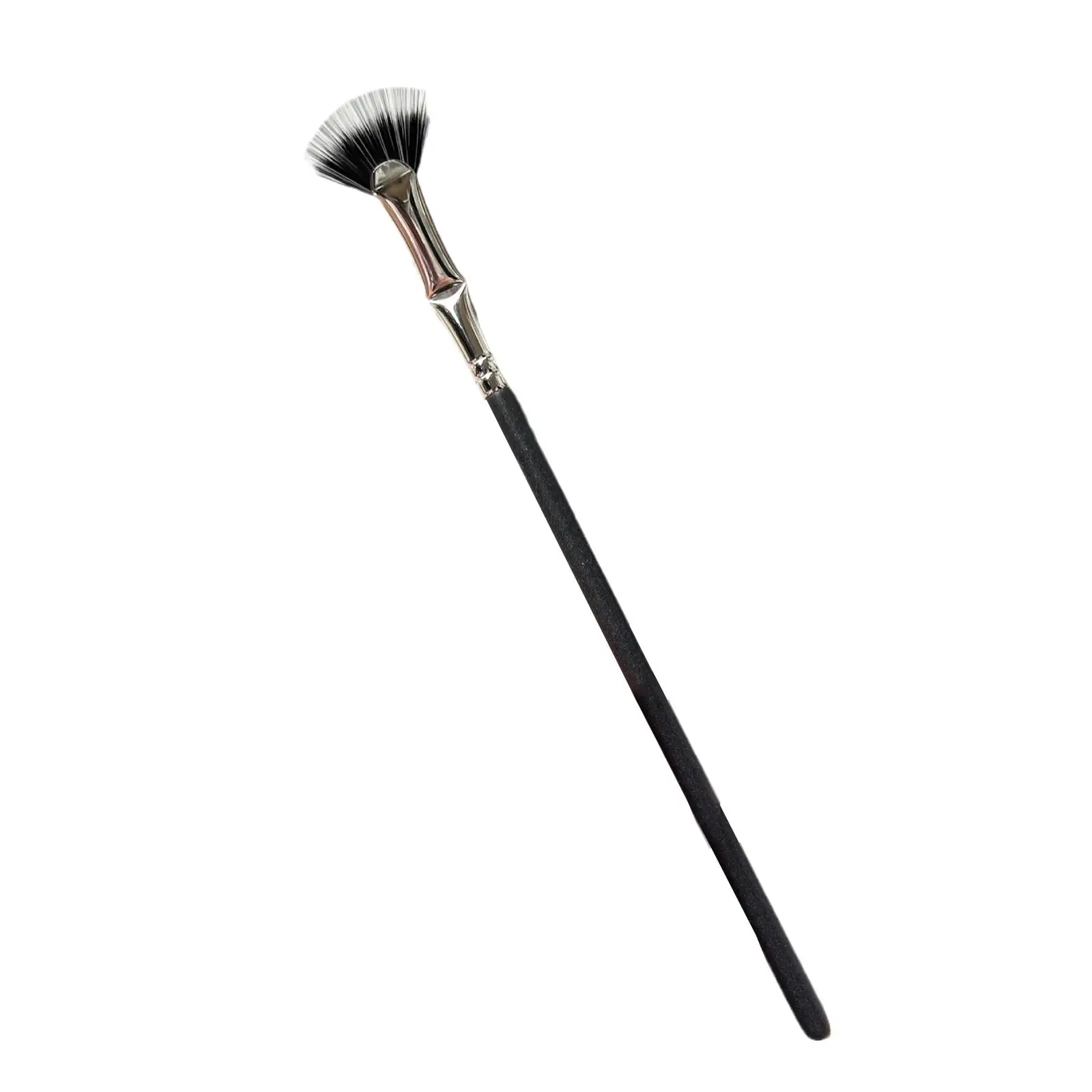 Eyelash Brush Fan Bent Lash Fan Brush Small Fan Brush Fiber Bent Eyes Fan Makeup Dual Mascara Hair Synthetic Tools T1G3