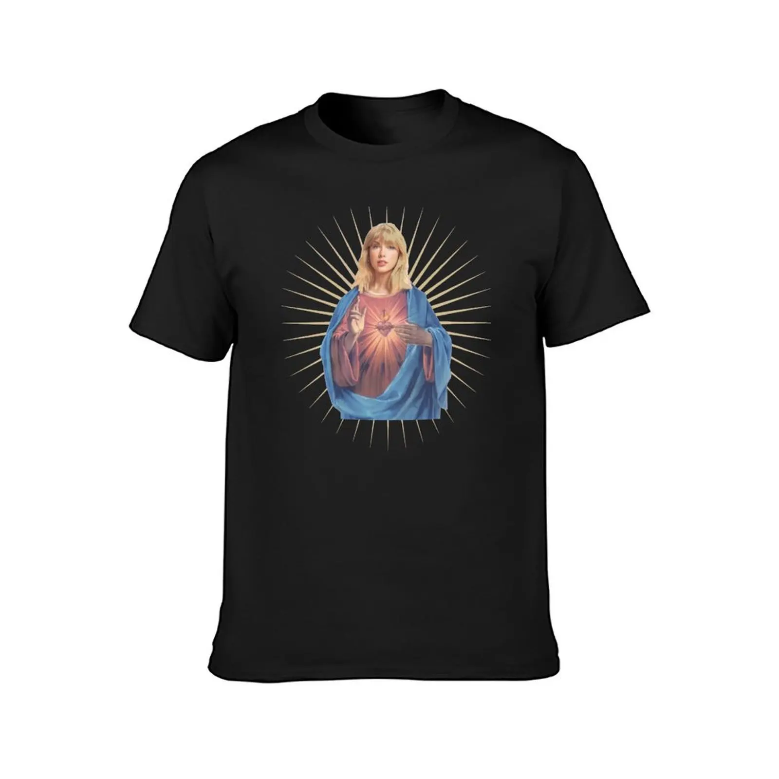 jesus folklore T-Shirt Blouse for a boy aesthetic clothes summer tops slim fit t shirts for men