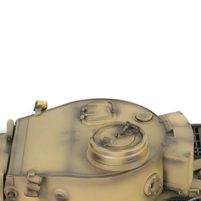 Outdoor-Spielzeug 1/16 Maßstab Heng Long 7.0 Plastik Tiger I RTR RC Panzer 3818 Ferngesteuertes Modell Geschenk
