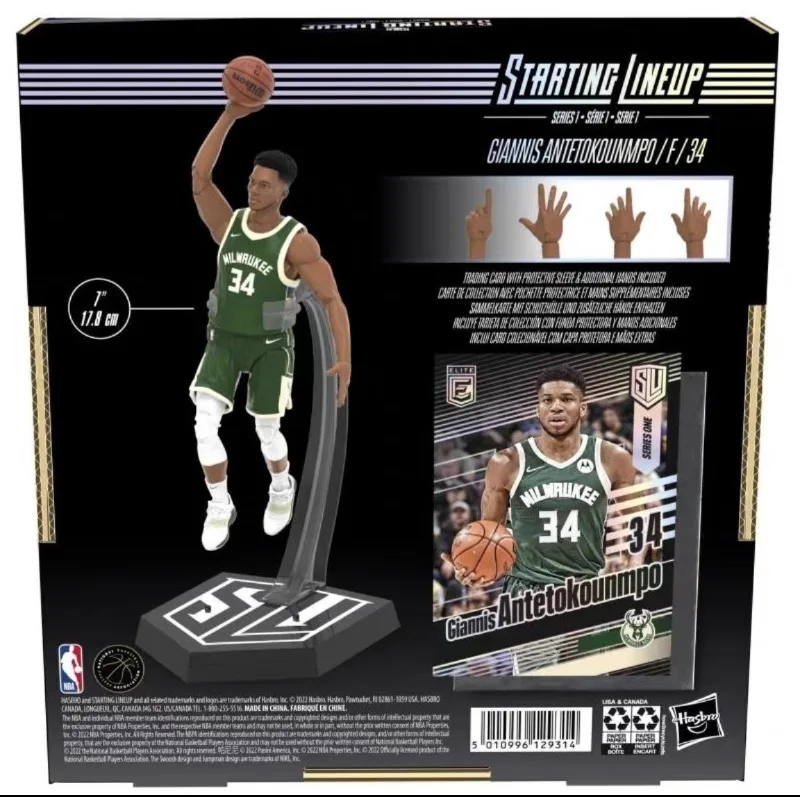 Nouveau Hasbro – figurine originale GIANNS ANTETOKOUNMPO, modèle à collectionner