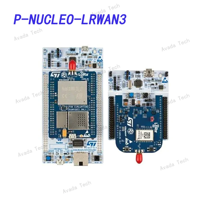 

Avada Tech P-NUCLEO-LRWAN3 Sub-GHz Development Tools STM32 Nucleo pack LoRa LF band sensor and gateway