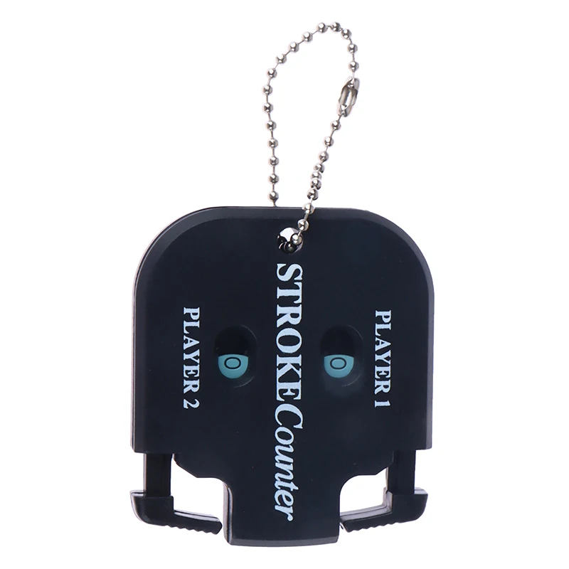 

[LA]1Pc Mini Golf Score Counter 2 Digits Shot Putt Keeper With Keychain
