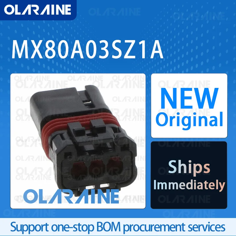 

20/50/100Pcs MX80A03SZ1A 100% brand new and original IC chip Automotive connectors 3 Position