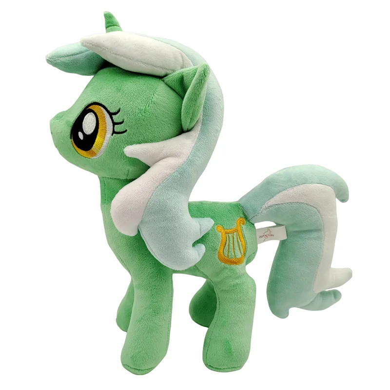 

Мягкая игрушка My Little Pony Лайра Хартстрингс, зеленая плюшевая кукла-пони, милая подушка-игрушка для детей и девочек, идеальный подарок на день рождения