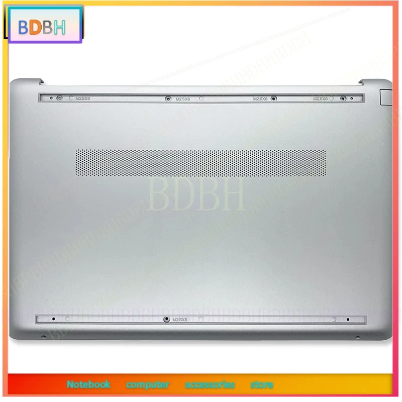 NEW Bottom Case For HP 15-DW 15S-DU DY DR 250 255 G8 TPN-C139 Laptop Bottom Base Case Back Cover Lower Housing L52007-001 Silver