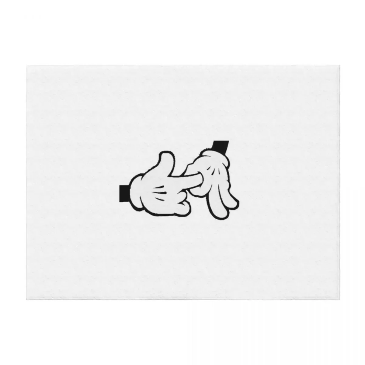 

Mikey Mouse hands Throw Blanket for sofa Soft Big Sofas wednesday Blankets
