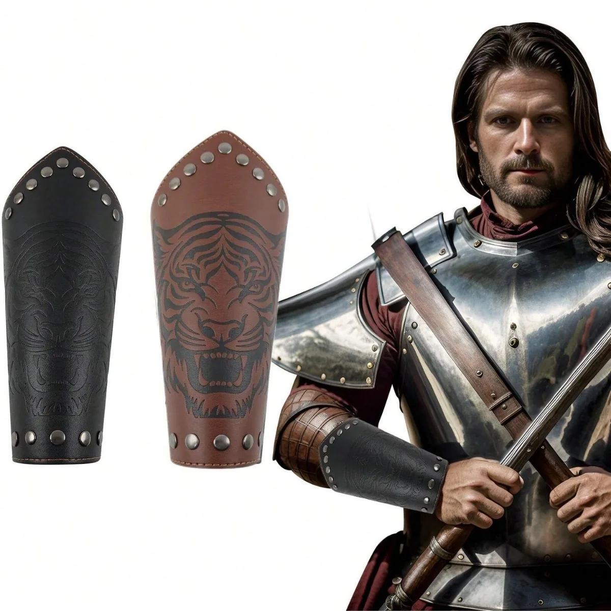 Middeleeuwse Viking Mini Tas Renaissance Lederen Trekkoord Riem Tas Munten Retro Pouch Ridder Pirate Cosplay Kostuum Accessoires