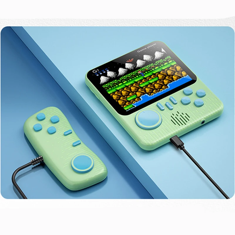 3.5インチG7 666 in 1携帯型レトロゲーム機、ポータブルレトロノスタルジックゲーム機