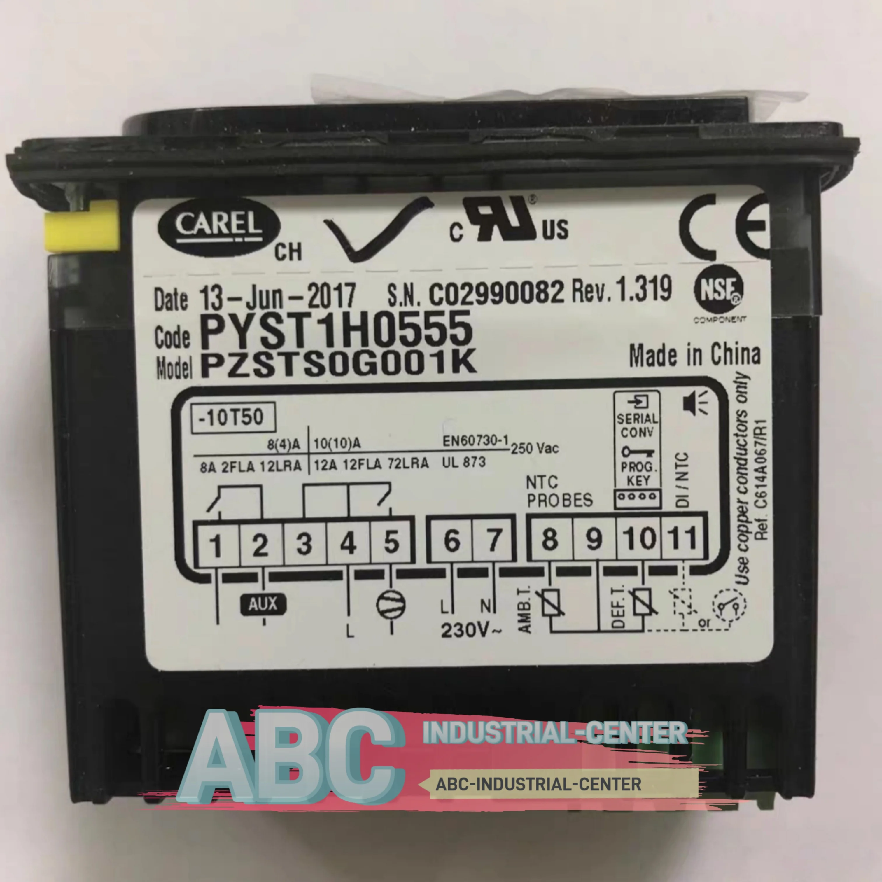 

PYHI1Z056V PZHIC00000K PYST1H0555 PZSTS0G001K Temperature controller new in box
