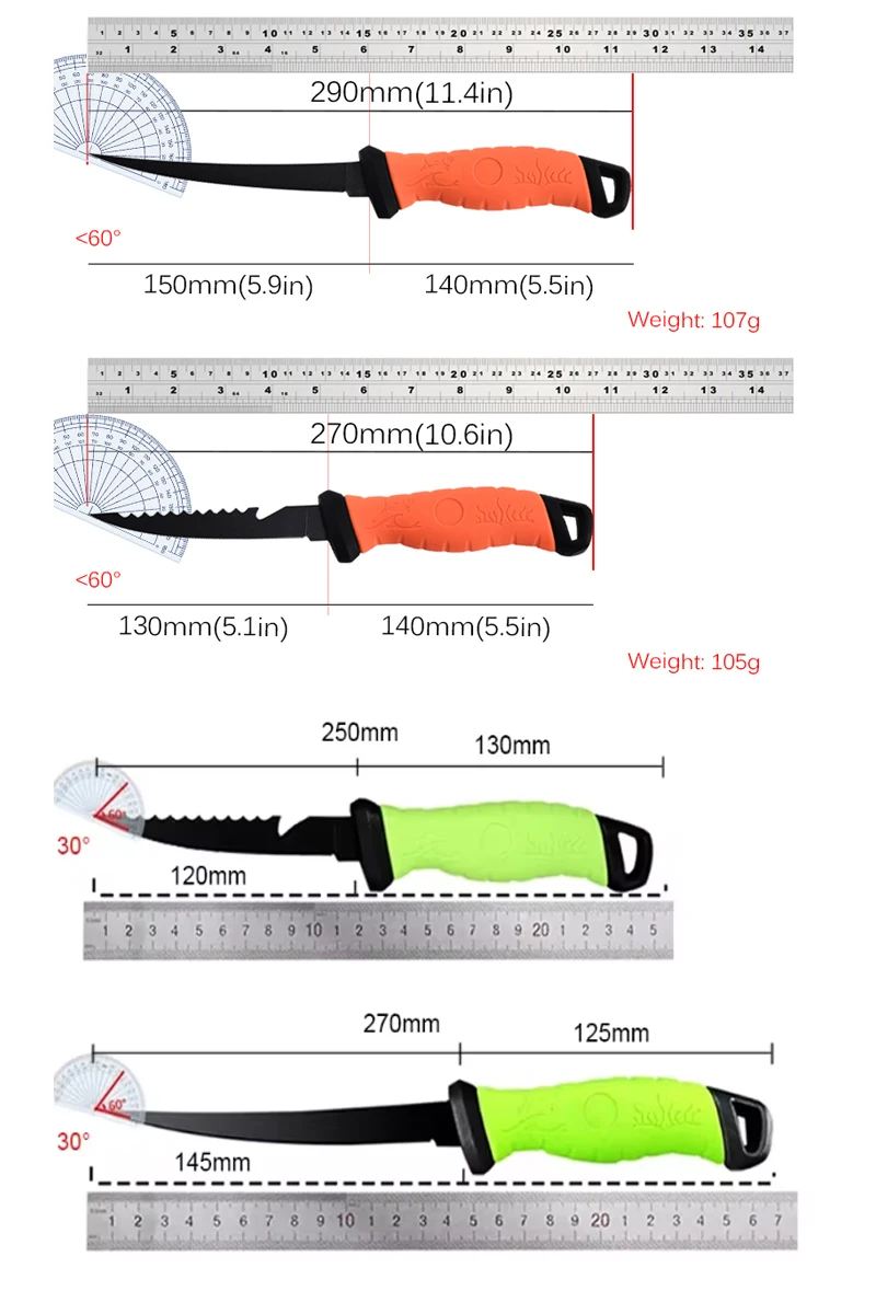 Professional Boning Knife Fishing Fillet Knife Stainless Steel Kitchen Butcher Knives For Household Fruit Knife with Cover