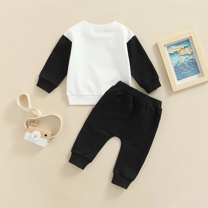 2-teiliges Winter-Outfit für Babys, Mädchen, Blumendruck, Kapuzen-Sweatshirt, Leggings-Set mit Schleifendetail und Rüschensaum