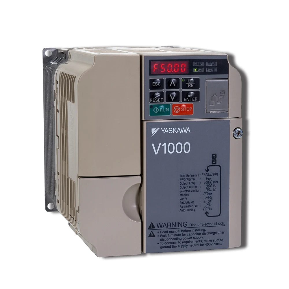 Yakawa A1000 series VFD Heavy Duty (HD) Rated High Performance Vector Control Inverter 0.75 KW (1 )  CIMR-AB4A0004FBA